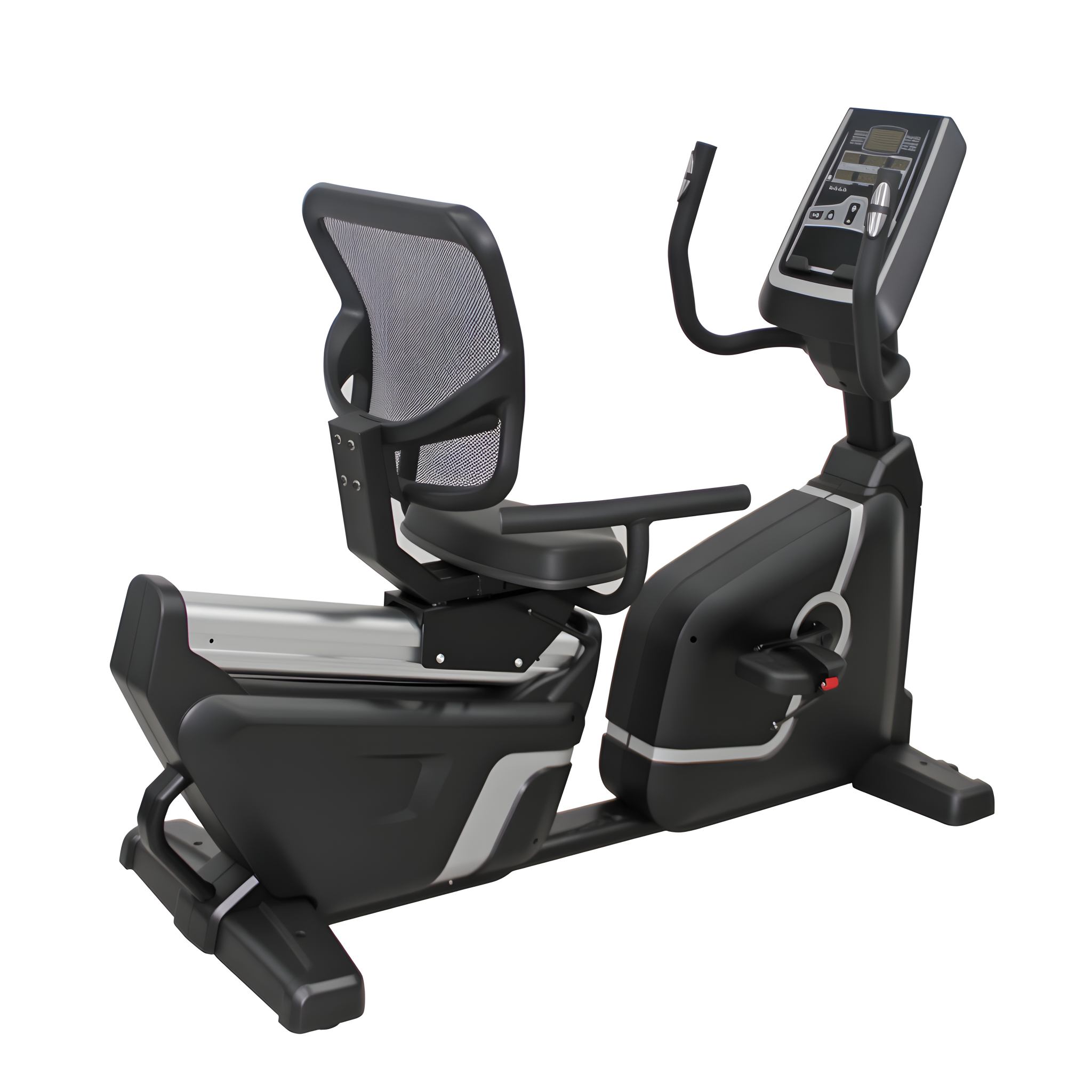 Komercyjny poziomy rower treningowy